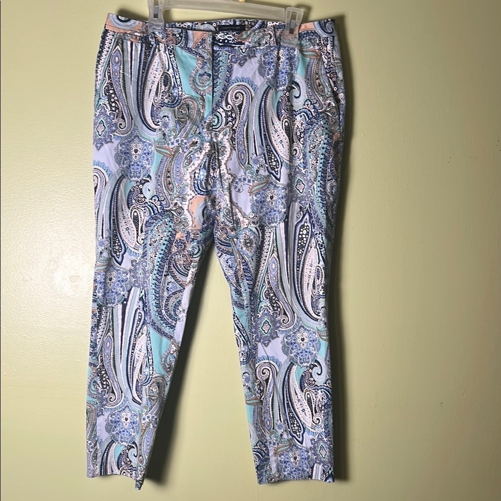 Tommy Hilfiger size 12 Paisley Print Pants